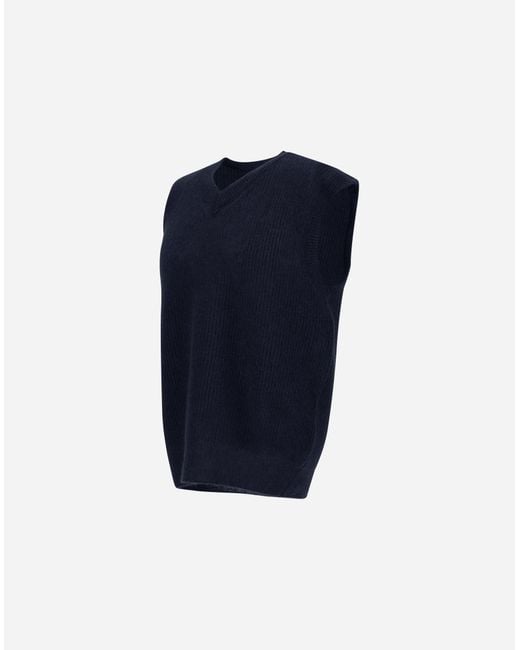 Herno Blue Vest for men