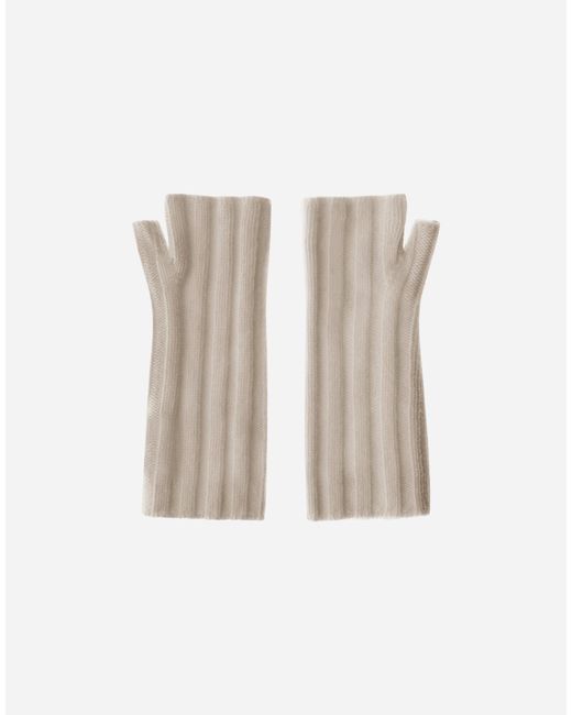 Herno White Handschuhe Aus Kaschmir