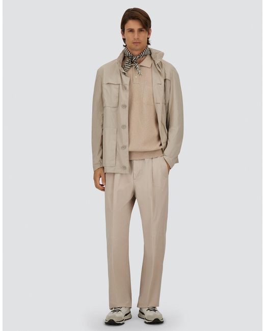 Field Jacket di Herno in White da Uomo