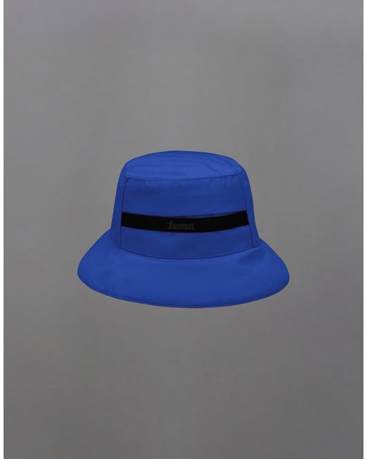 Herno Blue Laminar Hat