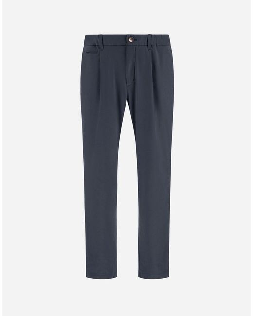 Herno Blue Trousers for men