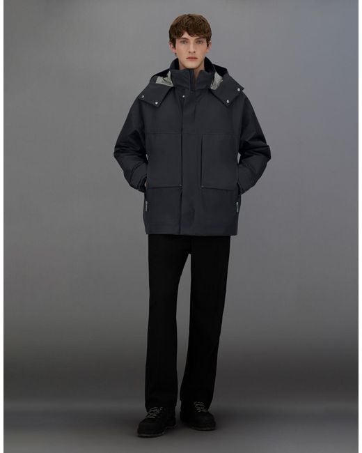 Herno Black Laminar Parka