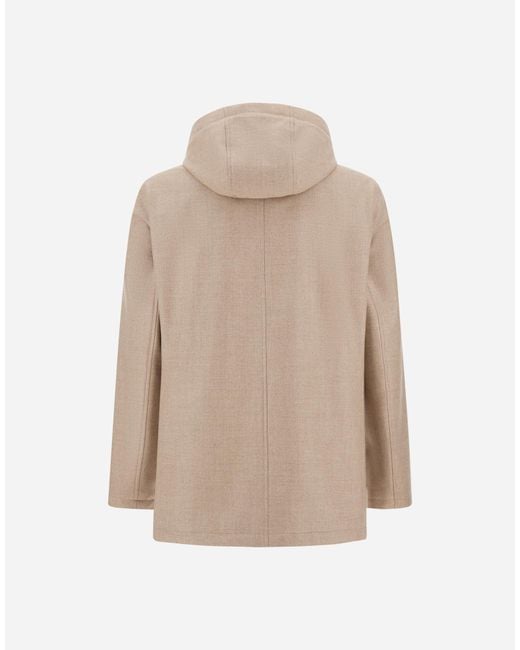 Herno Natural Short Parka for men