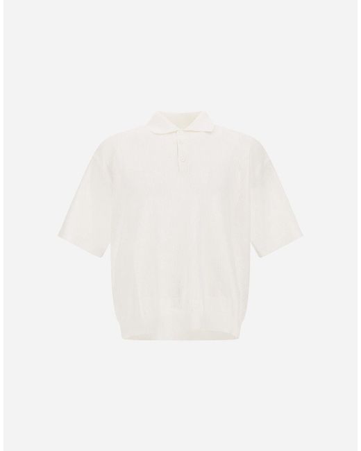 Herno White Polo Shirt for men