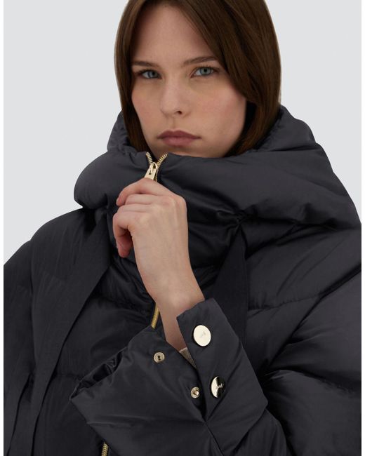 Herno Black A-Shape Jacket