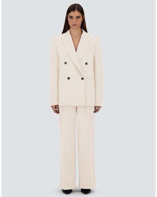 Herno Natural Flawless Woven Blazer