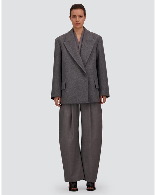Herno Gray Loden Wool Blazer