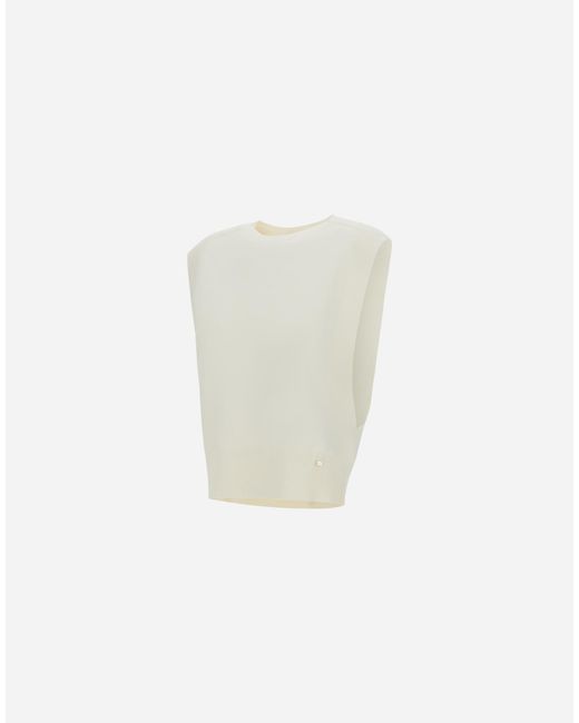 Herno White Tank Top