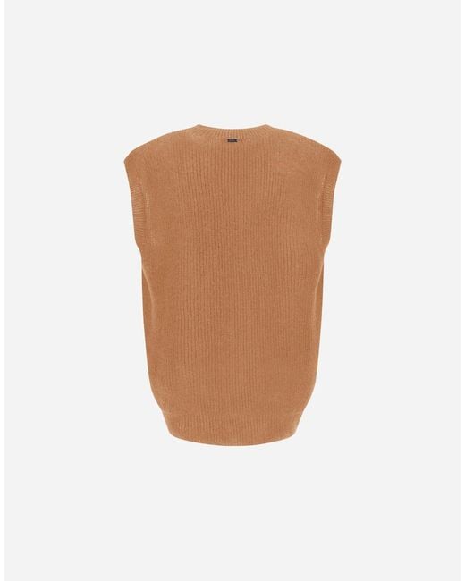 Herno White Vest for men