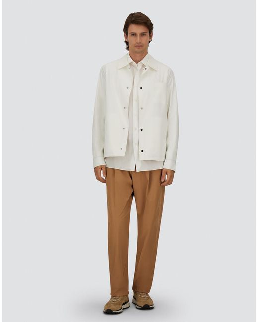 Shacket di Herno in White da Uomo