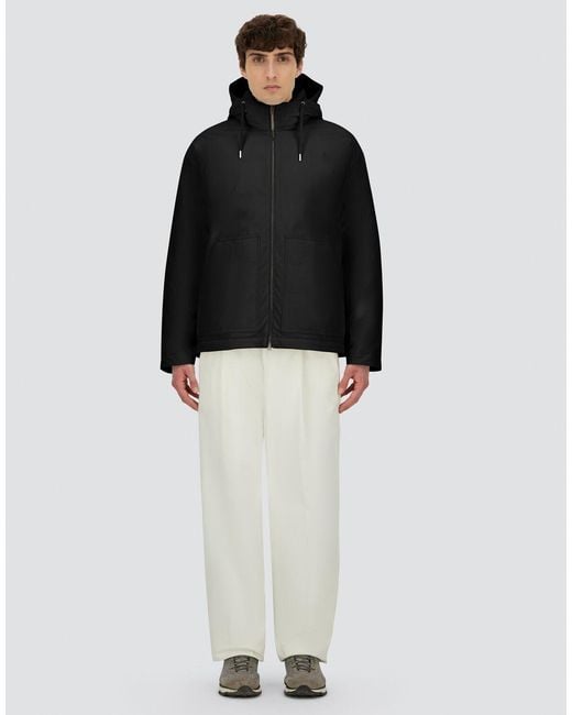 Herno Black Cotton Feel Jacket for men