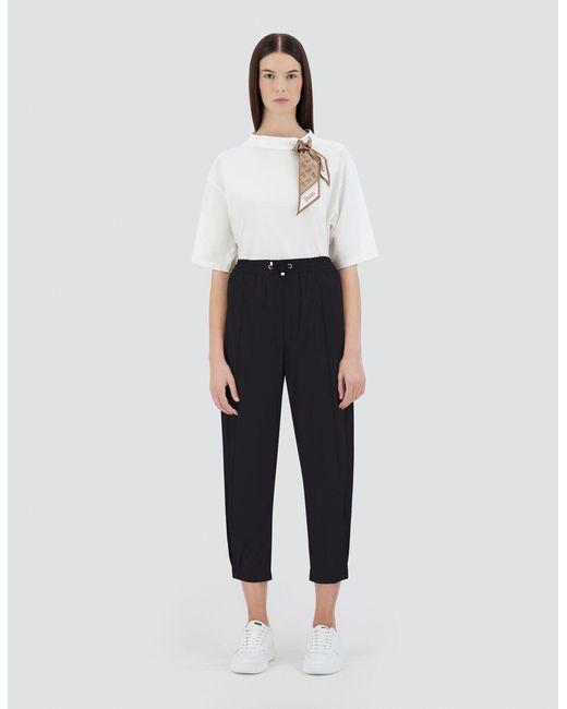 Herno Blue Light Nylon Stretch Trousers