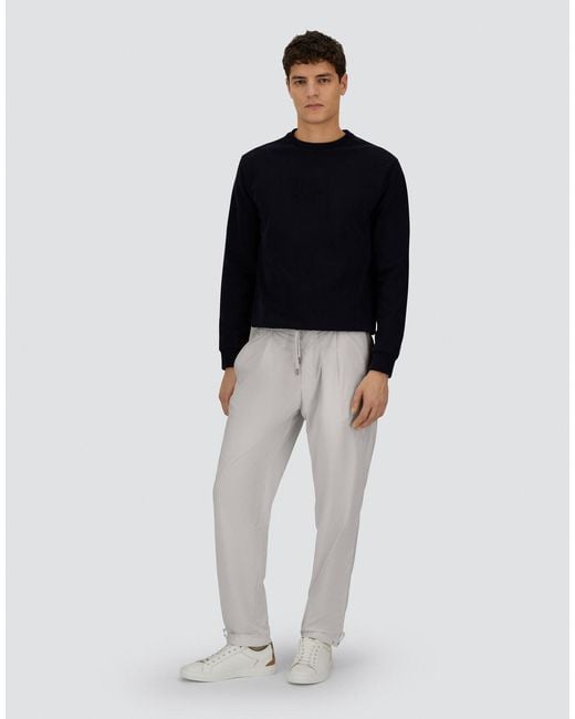 Herno Gray Resort Trousers for men