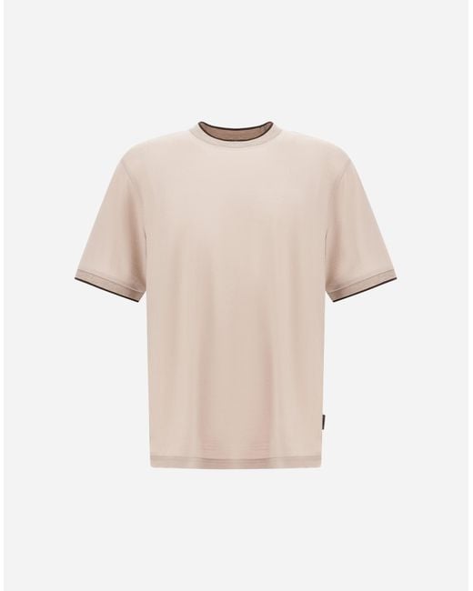 Herno Natural T-Shirt for men