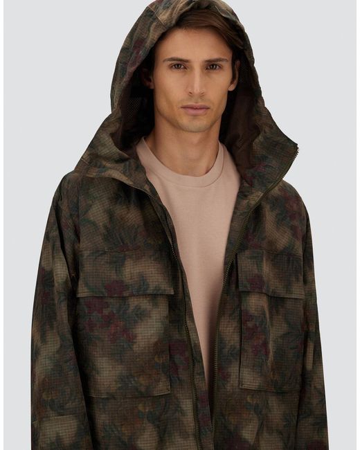 Herno Green Parka for men