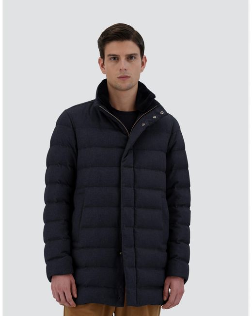 Herno Blue Coat for men