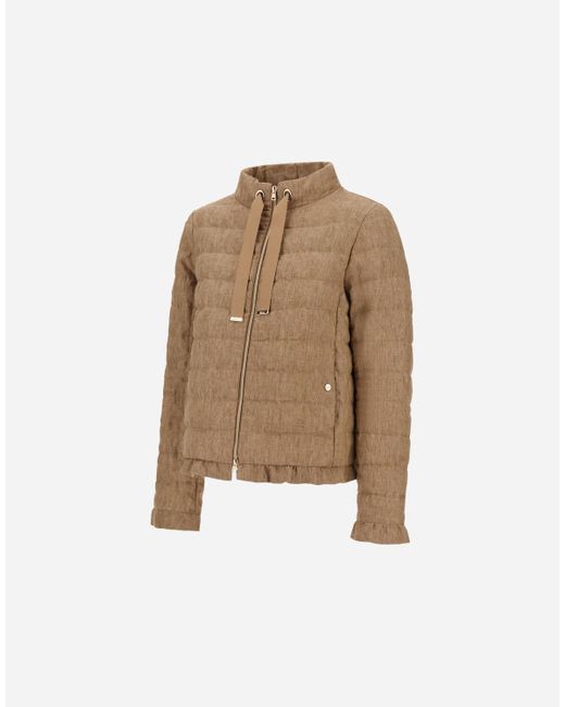 GIACCA IN NEW LINO di Herno in Natural