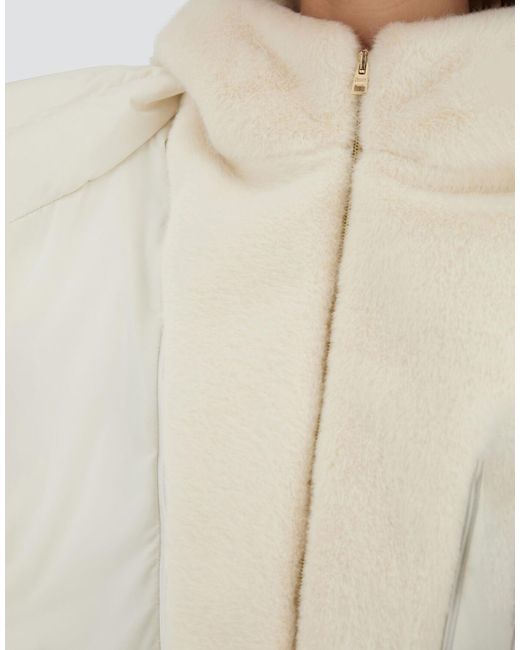 Herno White A-Shape Jacket
