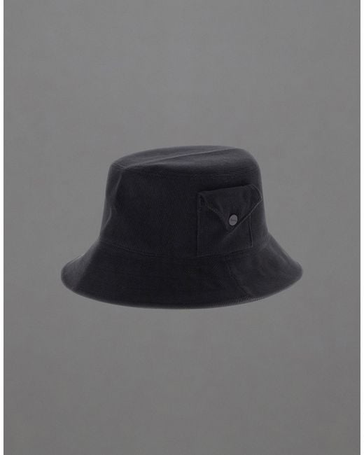 Herno Gray Laminar Bucket Hat