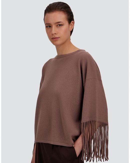Herno Pink Wool And Cashmere Stocking-Stitch Jumper