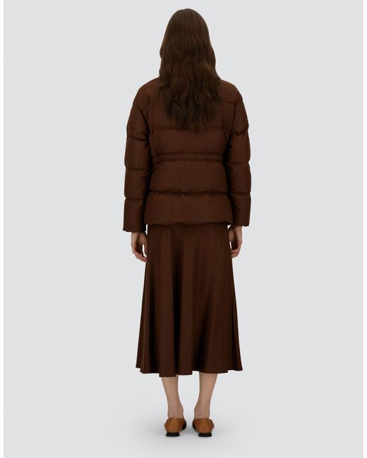 Herno Brown Short Parka