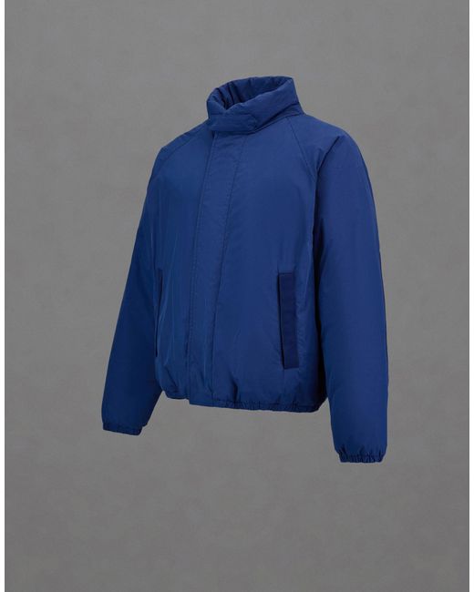 Herno Blue Laminar Bomber Jacket