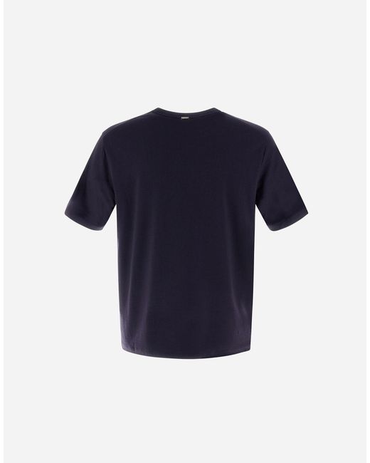 Herno Blue Resort T-Shirt for men