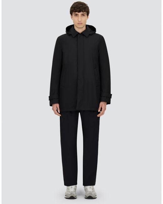 Herno Blue Long Parka for men
