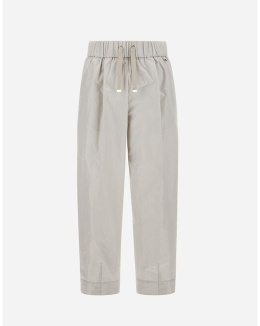 Herno Gray Hose Aus New Techno Taft