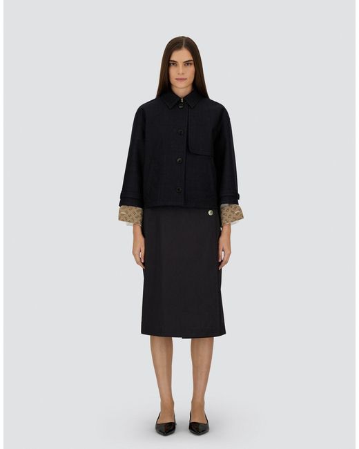 Herno Blue Cape