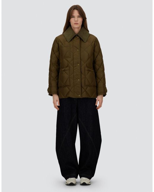 Herno Brown Nylon Chamonix Short Parka
