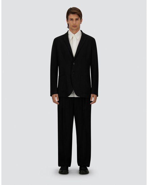 Herno Blue Trousers for men