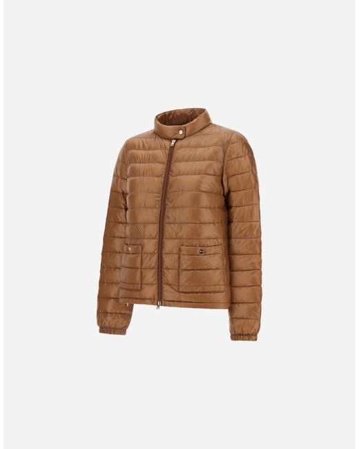 Herno Brown Bomber Jacket