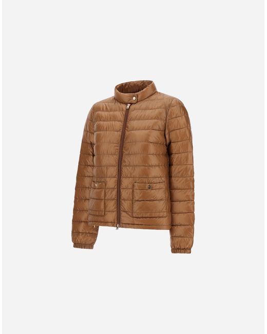 Herno Brown Bomber Jacket