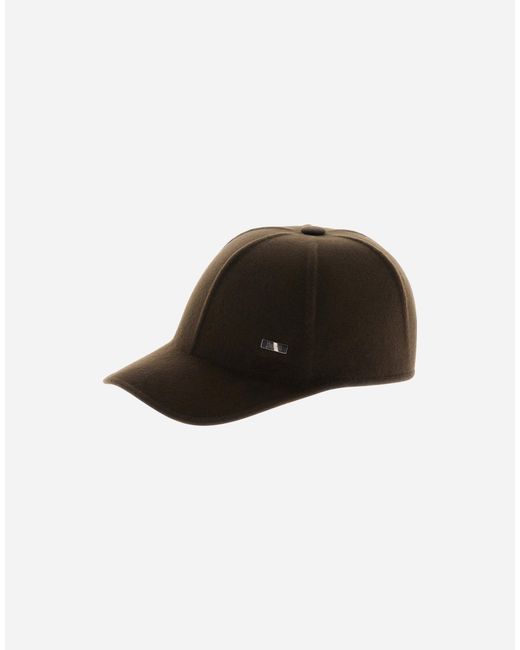 Herno Multicolor Casual Wool Baseball Cap for men
