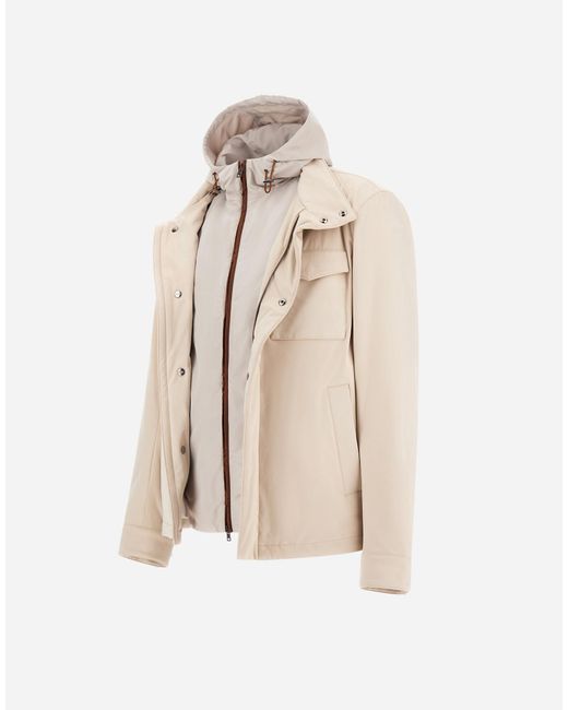 Herno Natural Shacket for men