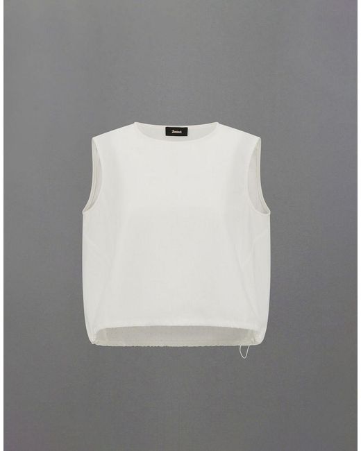 Herno Gray Laminar Top