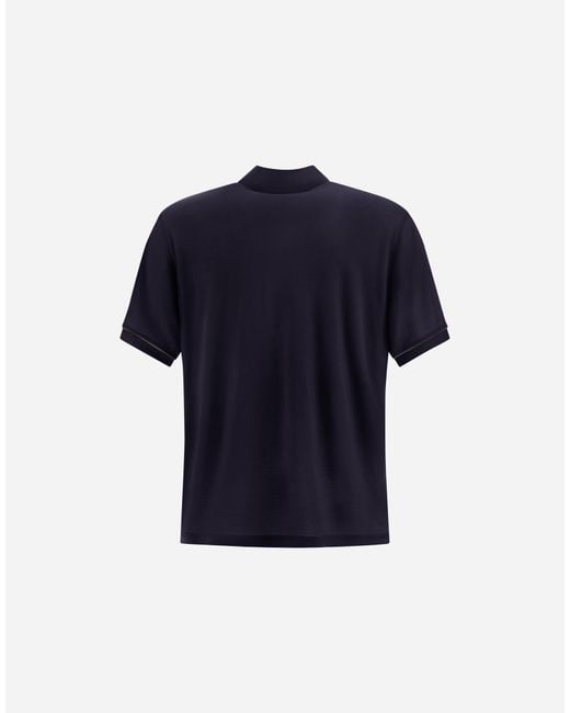 Herno Blue Resort Polo Shirt for men