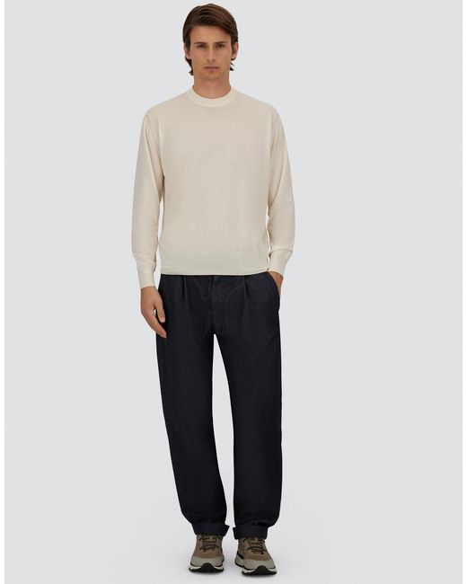 Herno White Sweater for men