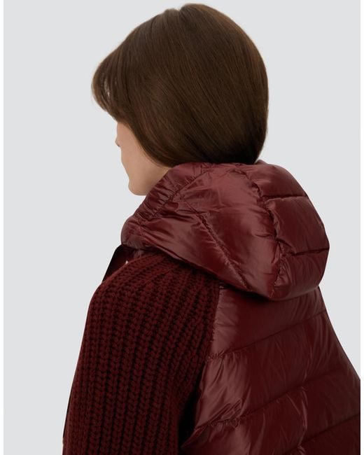 Herno Red Cardigan