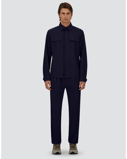 Herno Blue Shirt for men