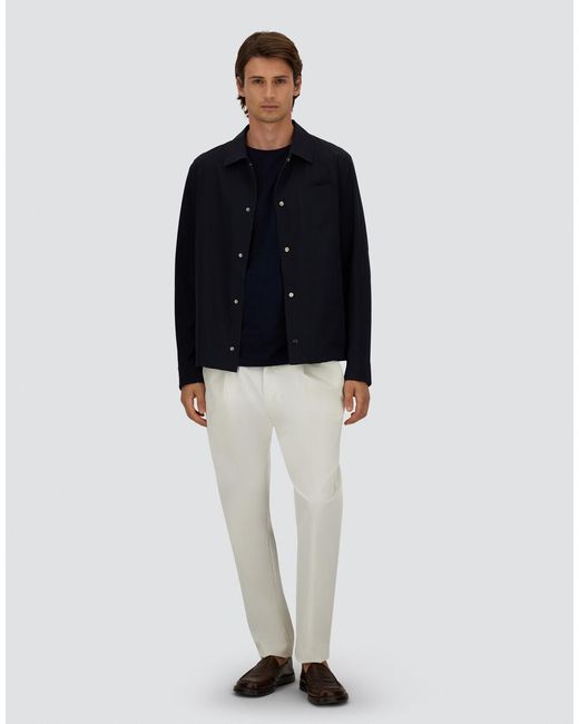 Shacket di Herno in Blue da Uomo