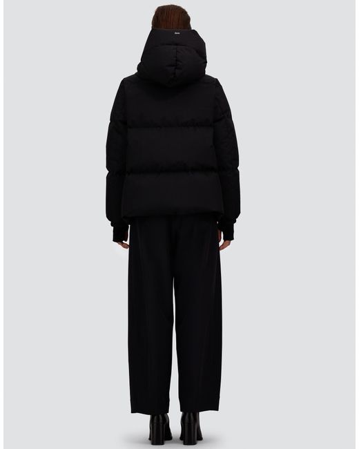 Herno Blue Waterproof Corduroy Cape