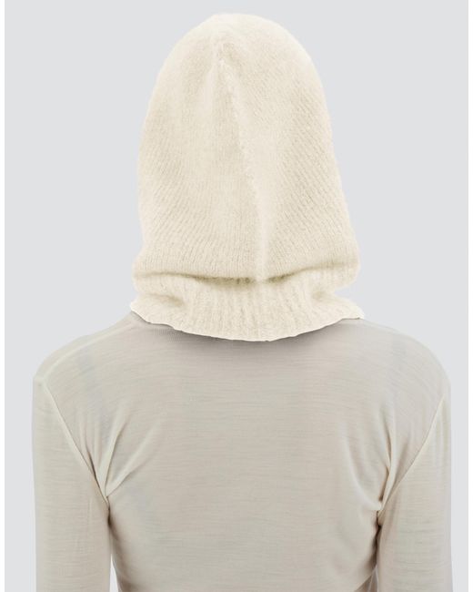 Herno White Balaclava