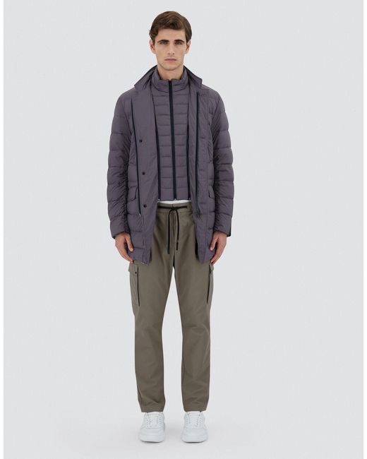 Herno Blue Il Cappotto for men