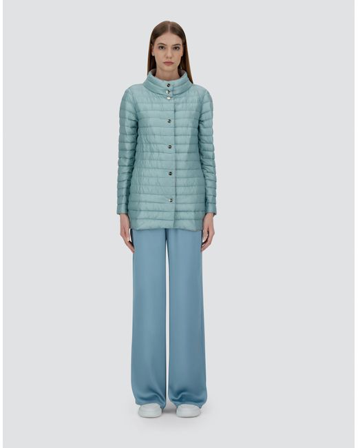 Herno Blue Reversible A-Shape Jacket