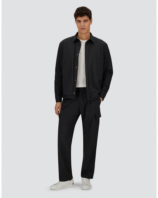 Herno Blue Resort Cargo Trousers for men