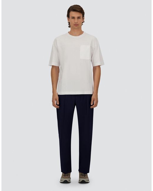 Herno Blue Trousers for men