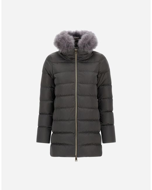 Herno Gray A-Shape Jacket