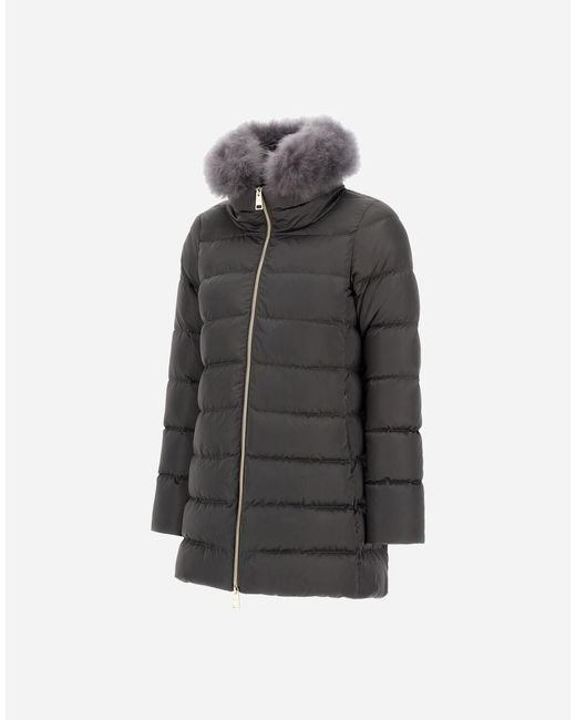 Herno Gray A-Shape Jacket